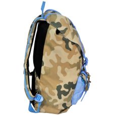 Рюкзак для ноутбука 15,6 Paso CM-192B 25л Камуфляж/голубой 