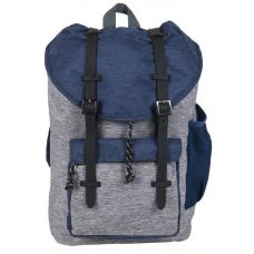 Рюкзак молодежный Paso 17-190N 22L Серый с синим