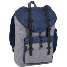 Рюкзак молодежный Paso 17-190N 22L Серый с синим
