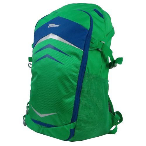 Рюкзак с дышащей спинкой и дождевиком Crivit IAN37180 16L  Зеленый