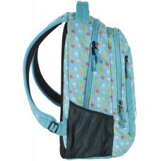 Городской рюкзак PASO 17-2808UB 22L Голубой в горошек 