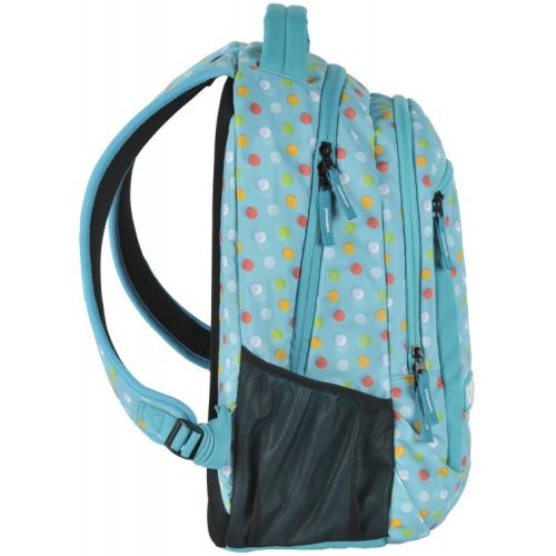 Городской рюкзак PASO 17-2808UB 22L Голубой в горошек
