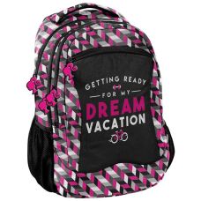 Женский городской рюкзак Paso Barbie BAE-2808 25L Разноцветный 