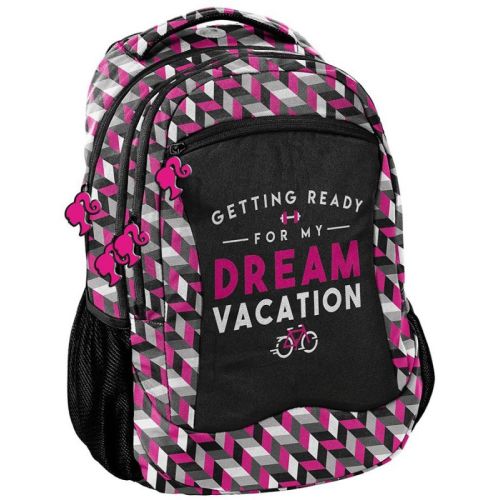 Женский городской рюкзак Paso Barbie BAE-2808 25L Разноцветный