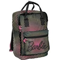 Женский городской рюкзак-сумка Paso Barbie BAO-020 14L Разноцветный