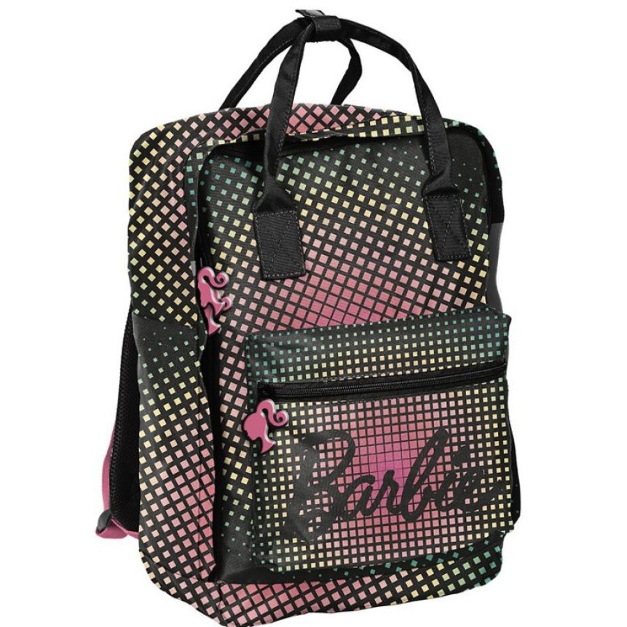 Женский городской рюкзак-сумка Paso Barbie BAO-020 14L Разноцветный