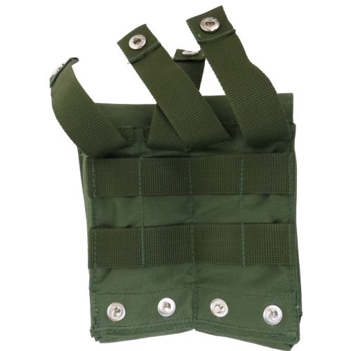 Армейский подсумок для четырех автоматных магазинов, рожков АК Ukr Military Хаки