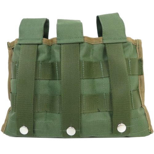 Армейский подсумок для трех автоматных магазинов, рожков АК Ukr Military Хаки