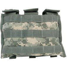Подсумок тактический для трех магазинов М4, М16, AR15 Three Mag Pouch Пиксель