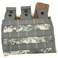 Подсумок тактический для трех магазинов М4, М16, AR15 Three Mag Pouch Пиксель