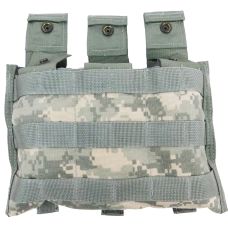 Подсумок тактический для трех магазинов М4, М16, AR15 Three Mag Pouch Пиксель