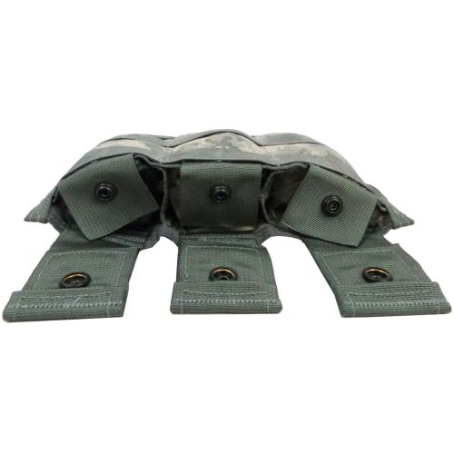 Подсумок тактический для трех магазинов М4, М16, AR15 Three Mag Pouch Пиксель