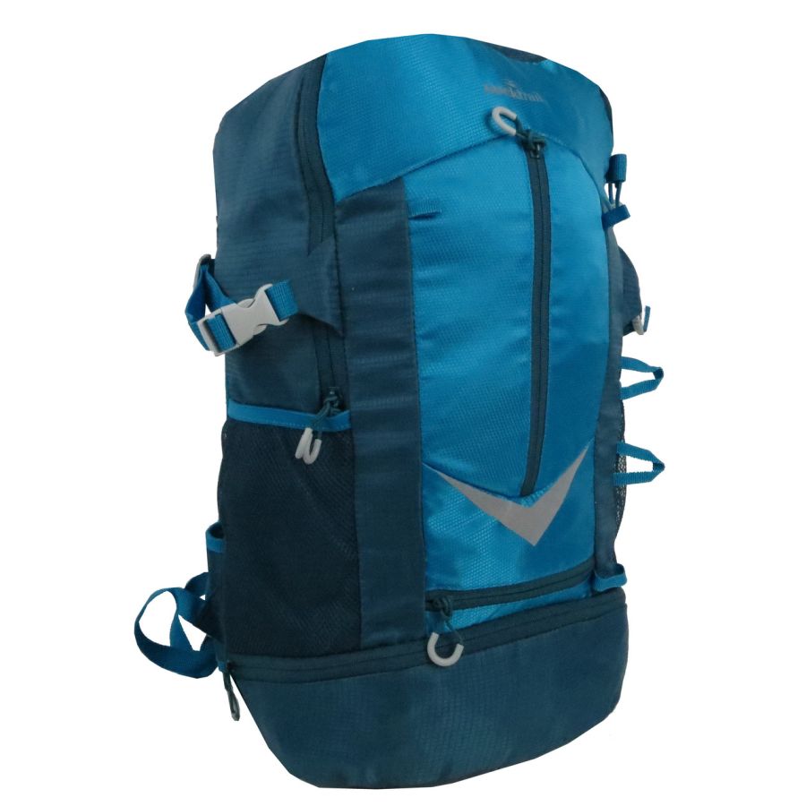 Вместительный спортивный рюкзак с дождевиком Rocktrail IAN389063 30L Голубой