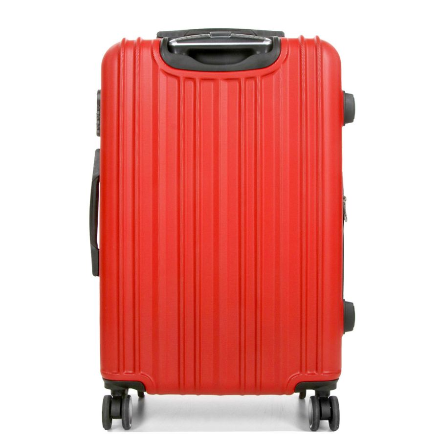 Чемодан поликарбонат Средний (M) Airtex 623 70л 66x42x26см Красный (Red)