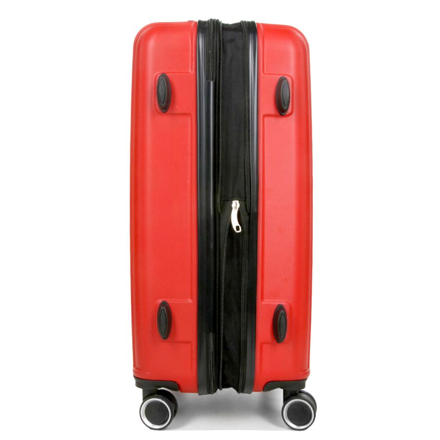 Чемодан поликарбонат Средний (M) Airtex 623 70л 66x42x26см Красный (Red)