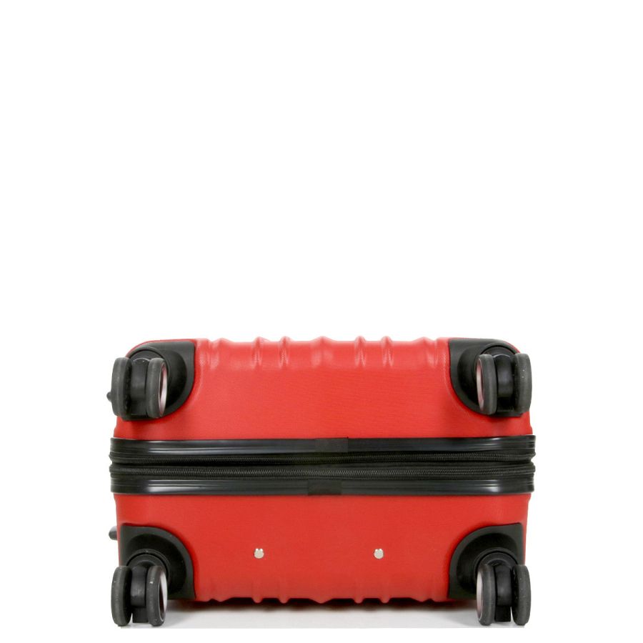 Чемодан поликарбонат Средний (M) Airtex 623 70л 66x42x26см Красный (Red)