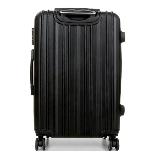 Чемодан поликарбонат Средний (M) Airtex 623 70л 66x42x26см Черный (Black)
