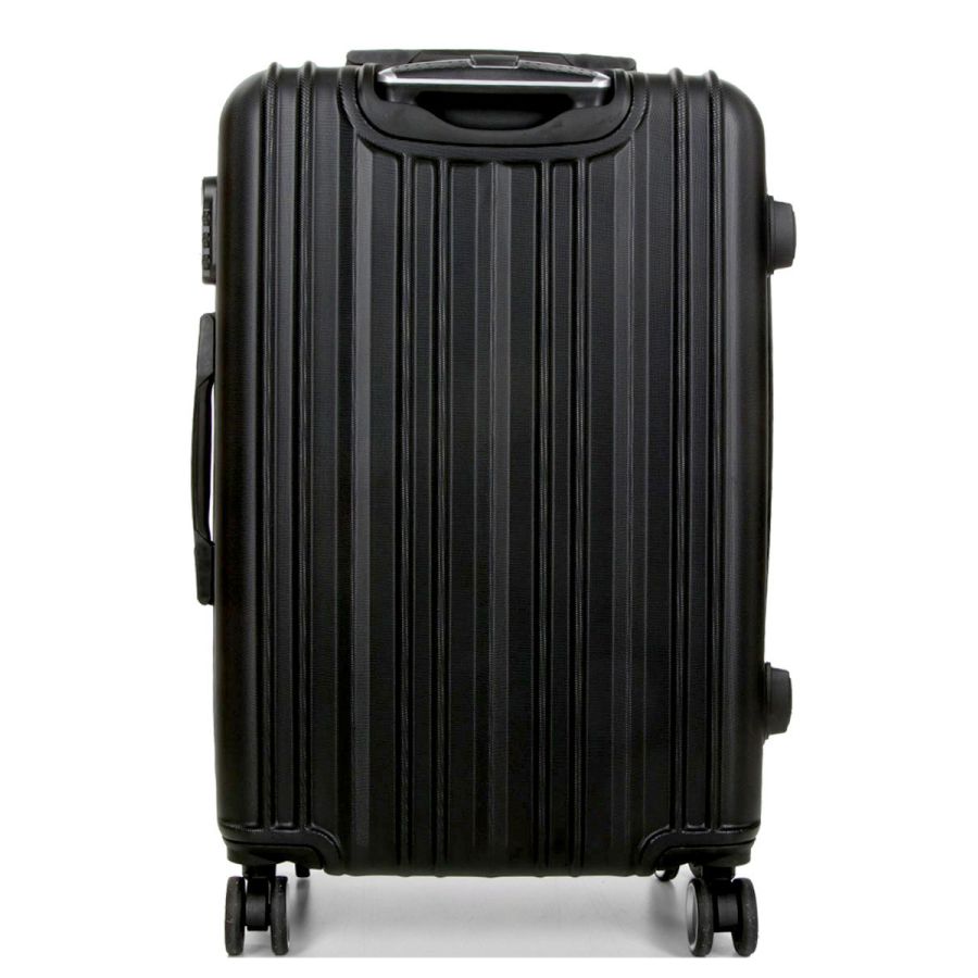 Чемодан поликарбонат Средний (M) Airtex 623 70л 66x42x26см Черный (Black)