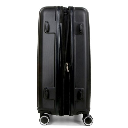 Чемодан поликарбонат Средний (M) Airtex 623 70л 66x42x26см Черный (Black)