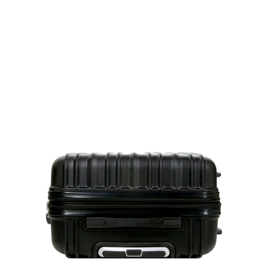 Чемодан поликарбонат Средний (M) Airtex 623 70л 66x42x26см Черный (Black)