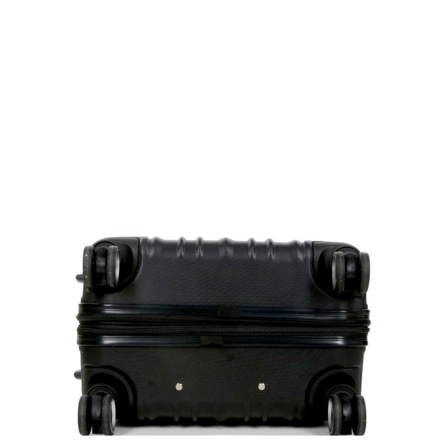 Чемодан поликарбонат Средний (M) Airtex 623 70л 66x42x26см Черный (Black)