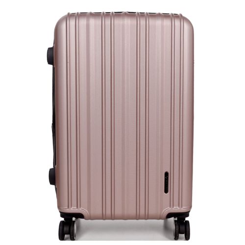 Чемодан поликарбонат Средний (M) Airtex 623 70л 66x42x26см Розовое золото (Rose gold)