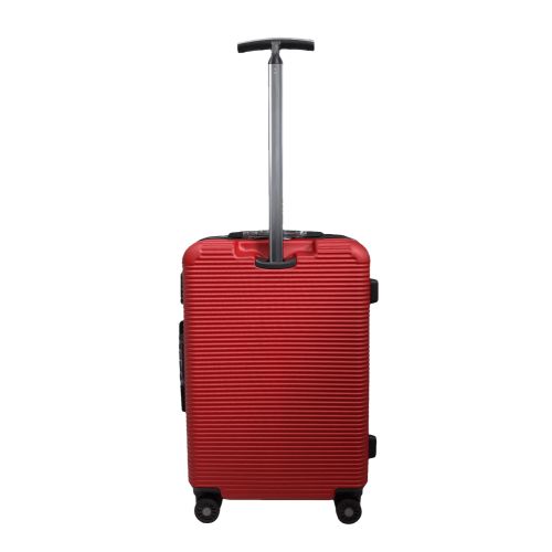 Чемодан дорожный Средний (M) Поликарбонат Airtex 968 70л 65х42х28см Красный (Red)
