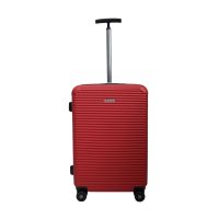 Чемодан дорожный средний (M) поликарбонат Airteх 968 70л 65х42х28см Красный (Red)
