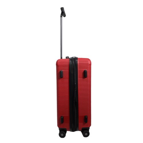 Чемодан дорожный Средний (M) Поликарбонат Airtex 968 70л 65х42х28см Красный (Red)