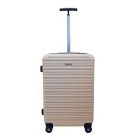 Чемодан дорожный средний (M) поликарбонат Airteх 968 70л 65х42х28см Шампань