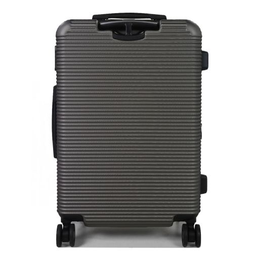 Чемодан дорожный Средний (M) Поликарбонат Airtex 968 70л 65х42х28см Темно-серый (Dark grey)