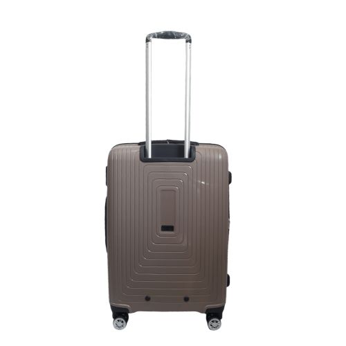 Чемодан дорожный Средний (М) Полипропилен Airtex 241 70л 65x46x26см Коричневый (Brown)