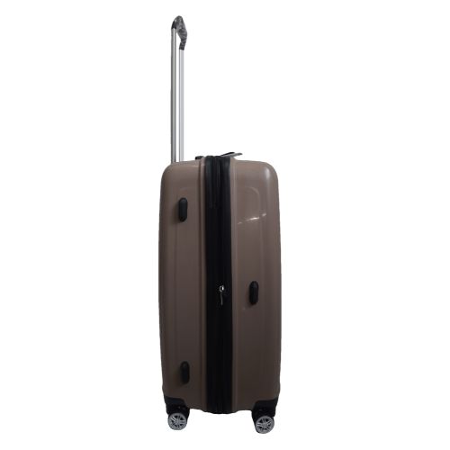 Чемодан дорожный Средний (М) Полипропилен Airtex 241 70л 65x46x26см Коричневый (Brown)