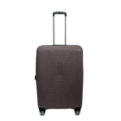 Чемодан дорожный Средний (М) Полипропилен Airtex 241 70л 65x46x26см Коричневый (Brown)