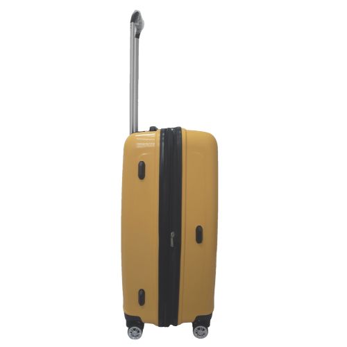 Чемодан дорожный Средний (М) Полипропилен Airtex 241 70л 65x46x26см Желтый (Yellow)