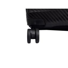 Чемодан дорожный Средний (М) Полипропилен Airteх 242 75л 65,5х46х27,5см Черный (Black)