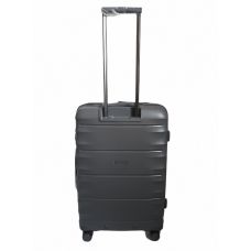 Чемодан дорожный Средний (М) Полипропилен Airteх 242 75л 65,5х46х27,5см Серый (Grey)