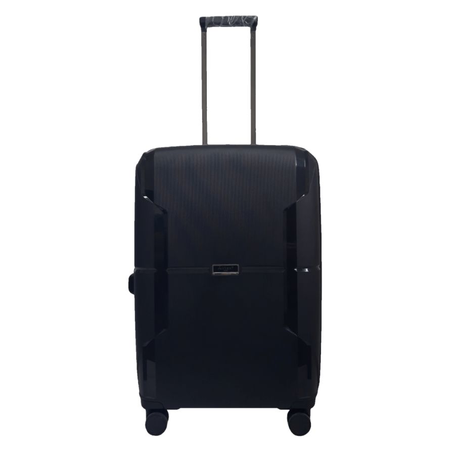Чемодан дорожный Средний (М) Полипропилен Airtex 245 75л 67,5x46x27,5см Черный (Black)