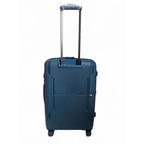 Чемодан дорожный Средний (М) Полипропилен Airtex 245 75л 67,5x46x27,5см Синий (Blue)