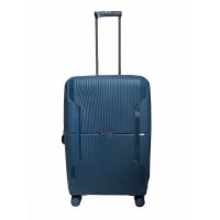 Чемодан дорожный Средний (М) Полипропилен Airtex 245 75л 67,5x46x27,5см Синий (Blue)