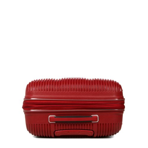 Чемодан дорожный Средний (М) Полипропилен Airtex 637 66 л 67х42х26 Красный (Red)