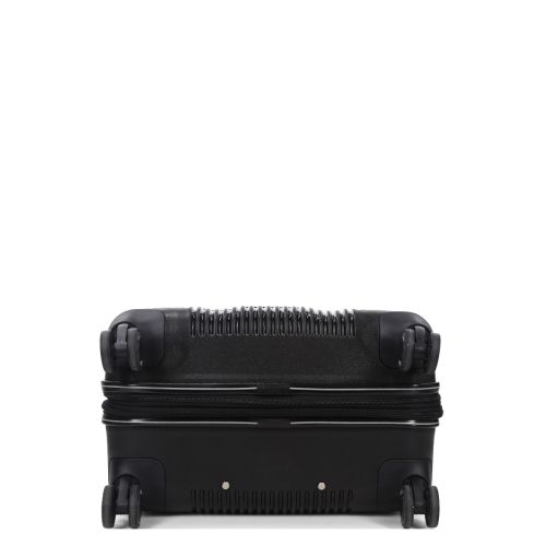 Чемодан дорожный Средний (М) Полипропилен Airtex 637 66 л 67х42х26 см Черный (Black)