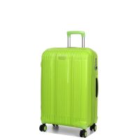 Чемодан дорожный Средний (М) Полипропилен Airteх 637 66 л 67х42х26 см Салатовый (Limon)