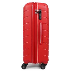Чемодан дорожный средний (M) полипропилен Snowball 61303 Cologne 59,5 л 66х42х24 см Красный