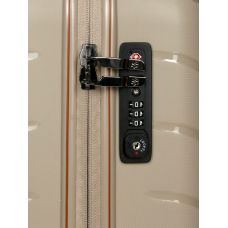 Чемодан дорожный средний (M) полипропилен Snowball 61303 Cologne 59,5 л 66х42х24 см Шампань