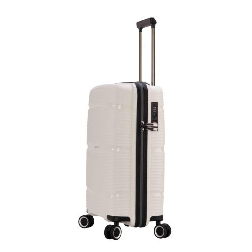 Чемодан Средний M Полипропилен Snowball 94103 Франция 65л 67х45х26см Белый