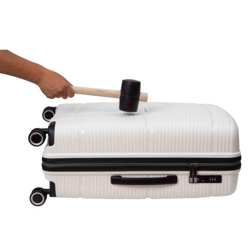 Чемодан Средний M Полипропилен Snowball 94103 Франция 65л 67х45х26см Белый