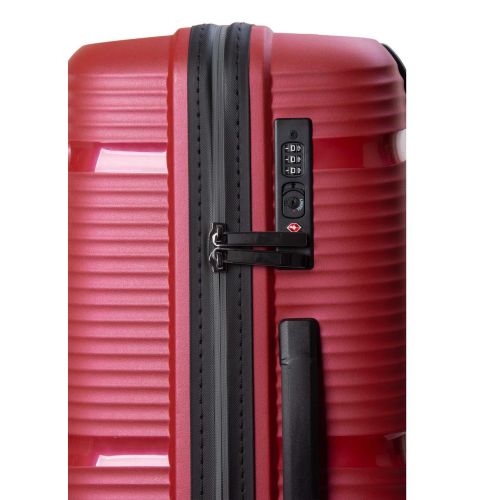 Чемодан Средний M Полипропилен Snowball 94103 Франция 65л 67х45х26см Красный