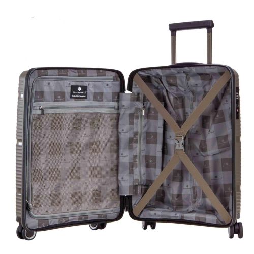 Чемодан Средний M Полипропилен Snowball 94103 Франция 65л 67х45х26см Шампань