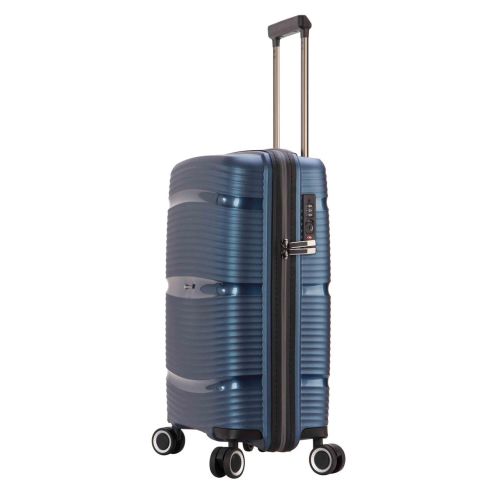 Чемодан Средний M Полипропилен Snowball 94103 Франция 65л 67х45х26см Синий